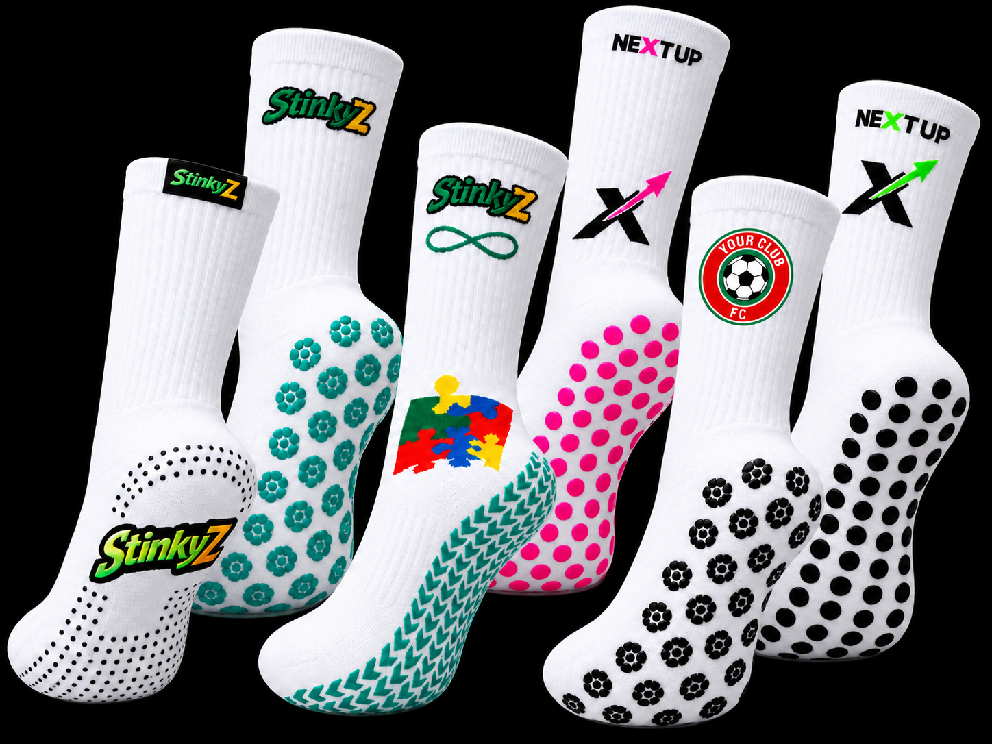 The StinkyZ range, one of each design